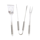 Hectarul - Set de ustensile pentru gratar din inox, 3 piese, Strend Pro