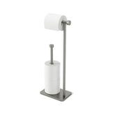 Hectarul - Suport pentru role de hartie, argintiu, din otel galvanizat, 20 x 12 x 52 cm, Cappa Umbra