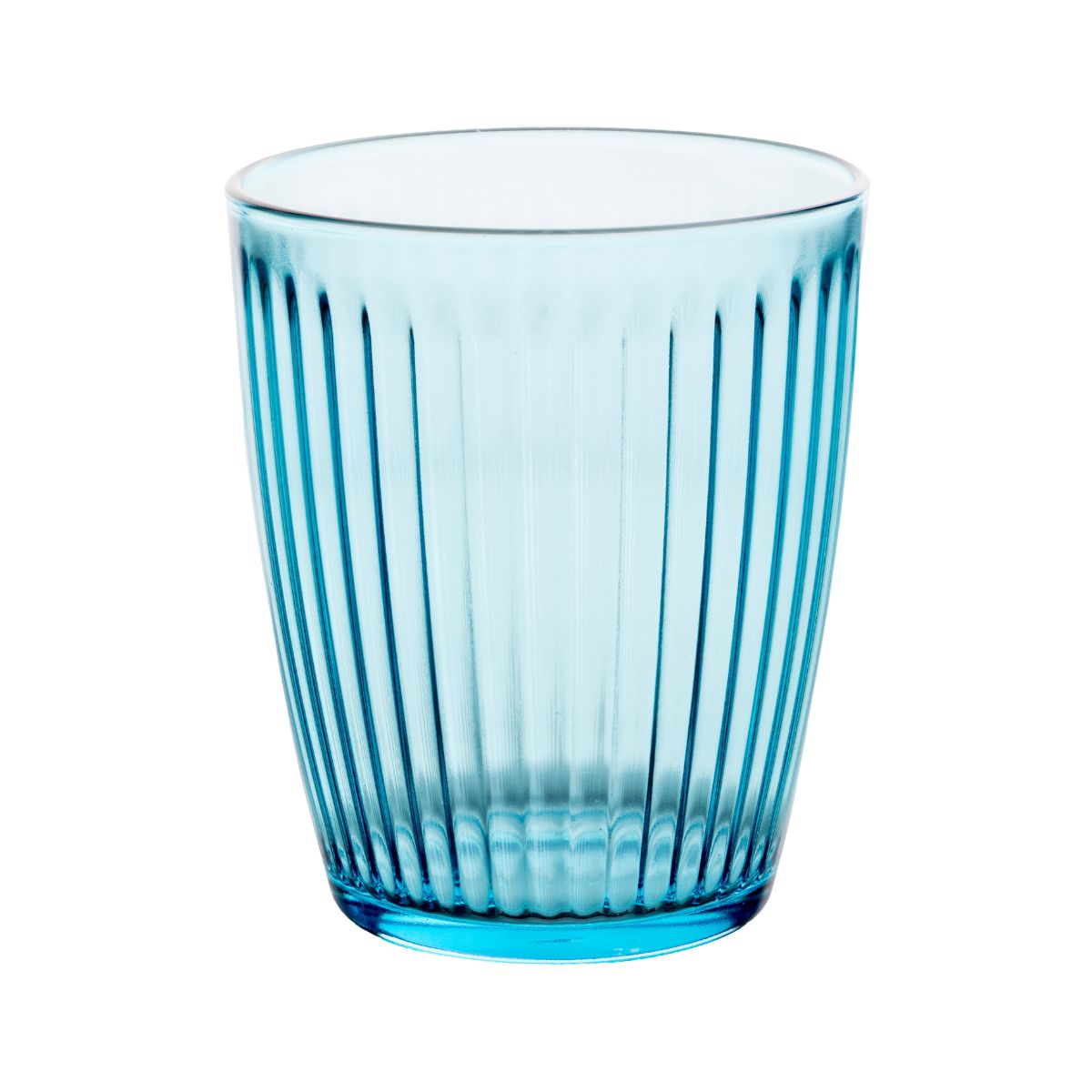 Set 4 pahare bleu-azur din sticla 320ml Lyra Cosy Moments Tumbler Cosy&Trendy, 1, hectarul.ro