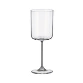 Hectarul - Set de 6 pahare pentru vin alb, transparent, din cristal de Bohemia, 300 ml, Anita White Wine