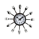 Hectarul - Ceas de perete Urban Living – Tacâmuri, Ø30 cm