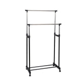Hectarul - Suport haine dublu mobil 80x42 x 100-170 cm Urban Living
