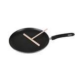 Hectarul - Tigaie pentru clatite Ø26 cm, antiaderenta, Chef Traiteur – include spatulă de întins aluatul