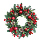 Hectarul - Decoratiune de Craciun, Coronita artificiala (M1), 50 cm diametru