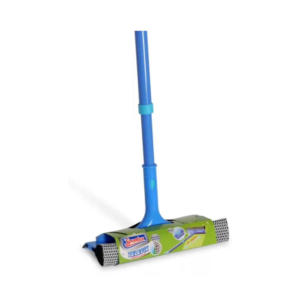 Curatator de geamuri cu maner telescopic 70-120 cm Telefix Spontex, 1, hectarul.ro