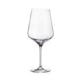 Hectarul - Set de 6 pahare pentru vin rosu, transparent, din cristal de Bohemia, 840ml, Crystal Winestar
