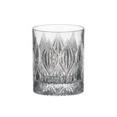 Hectarul - Set de 6 pahare pentru whisky, transparent, din cristal de Bohemia, 350 ml, Bohemia Whisky Coll. Onion