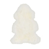 Hectarul - Blana naturala de oaie Texel, M (70-90 cm), culoare alba