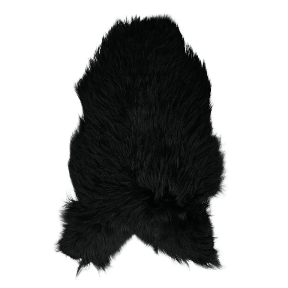Blana naturala de oaie islandeza XL (90-110 cm), culoare neagra, 1, hectarul.ro