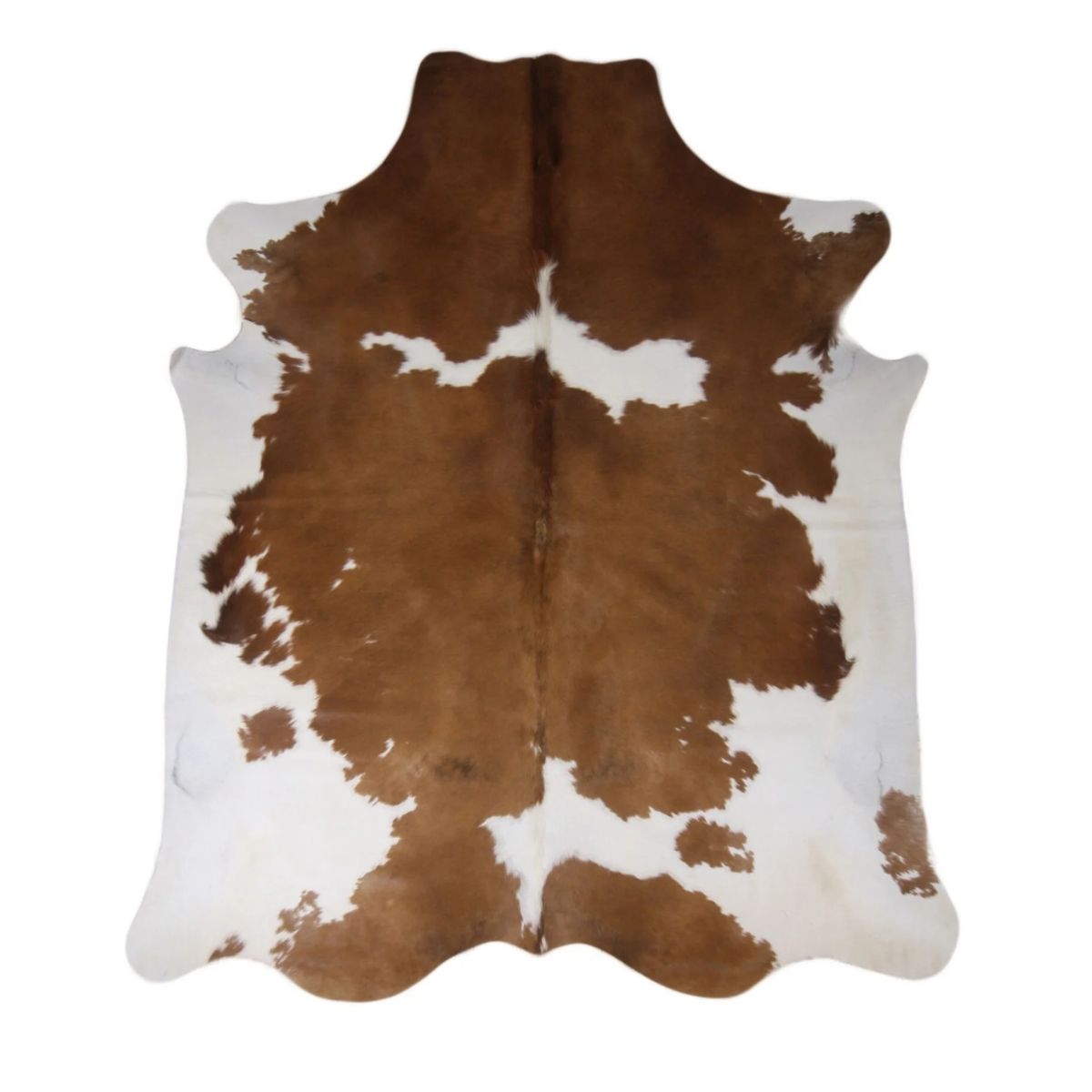 Piele naturala de vita, 2-3 m2, culoare rosu cu alb, 1, hectarul.ro