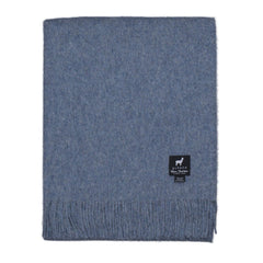 Patura din lana Alpaca, 200x150 cm, Albastru deschis