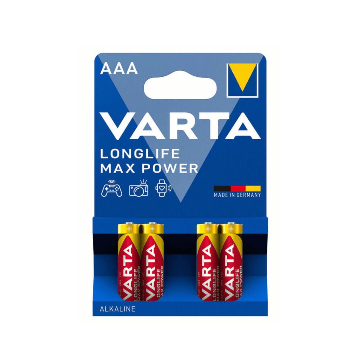 Set 4 baterii Varta Longlife Max Power AAA BLI 4 4703101404, 1, hectarul.ro