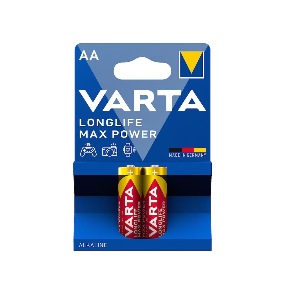 Set 2 baterii Varta Longlife Max Power AA BLI 2 4706101412, 1, hectarul.ro