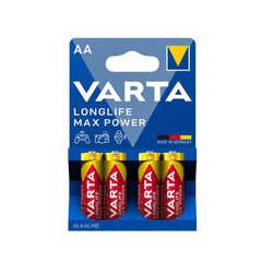 Set 4 baterii Varta Longlife Max Power AA BLI 4 4706101404