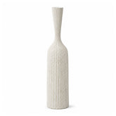 Hectarul - Vaza alba din polirasina 94.5 cm Nature Wood Yazhi