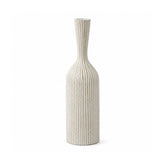 Hectarul - Vaza alba din polirasina 62.5 cm Nature Wood Yazhi