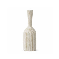 Vaza alba din polirasina 50 cm Nature Wood Yazhi