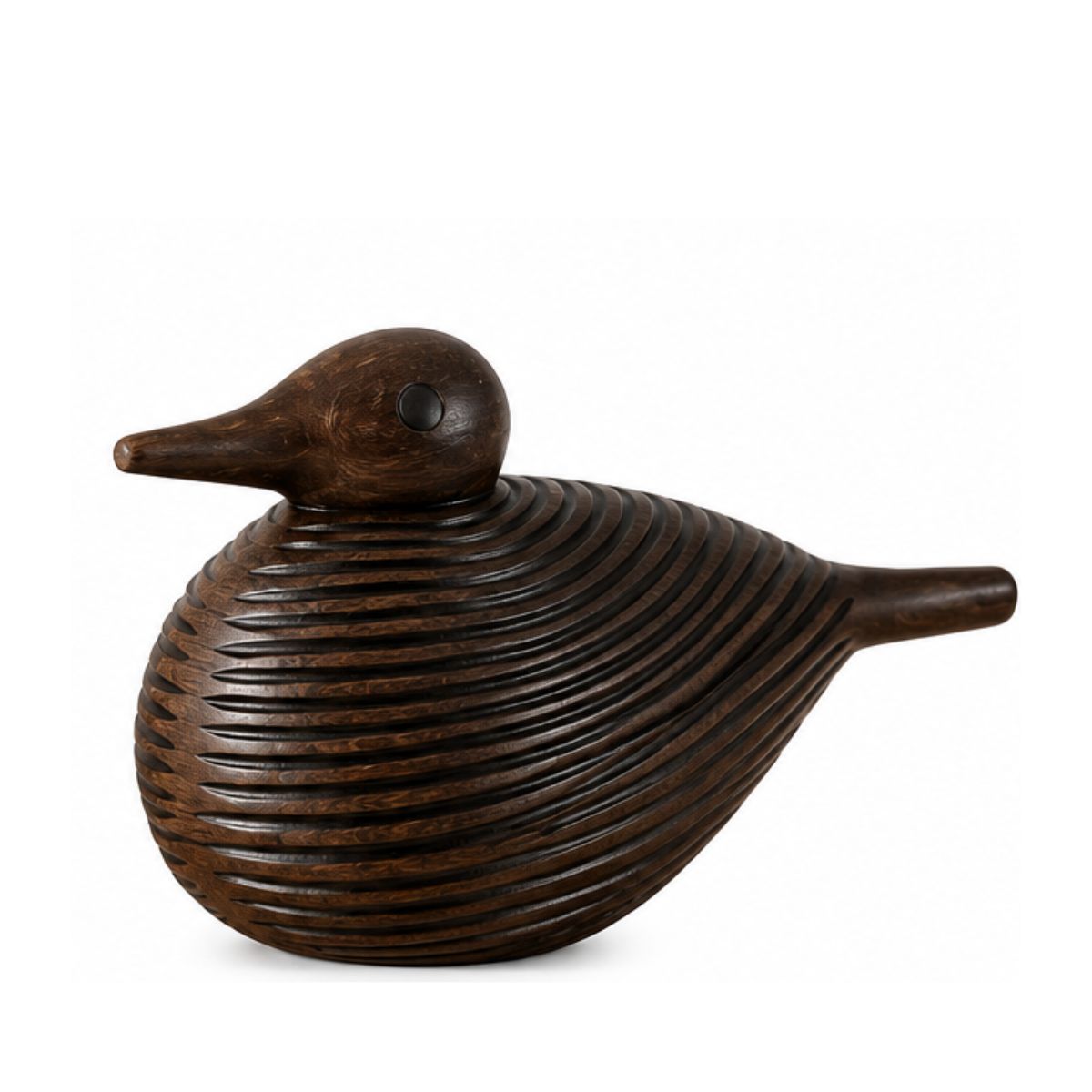 Decoratiune pasare maro din polirasina 11 cm Animal Yazhi, 1, hectarul.ro
