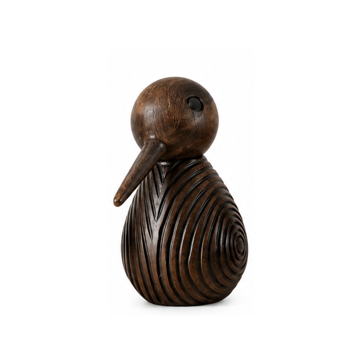 Decoratiune pasare maro din polirasina 13 cm Animal Yazhi, 1, hectarul.ro