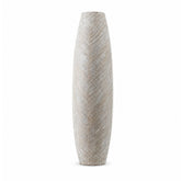 Hectarul - Vaza alba din polirasina 79.5 cm Straight Line Yazhi