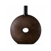 Hectarul - Vaza maro din polirasina 61 cm Imitate Wood Yazhi