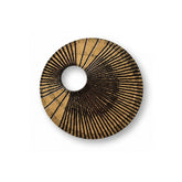 Hectarul - Decoratiune de perete maro din polirasina 45 cm Yazhi