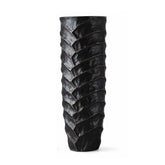 Hectarul - Vaza maro din polirasina 67 cm Rough Wood Yazhi