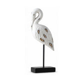 Hectarul - Decoratiune barza alba din polirasina 40 cm Yazhi