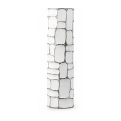Vaza alba din polirasina 58 cm Geometry Yazhi