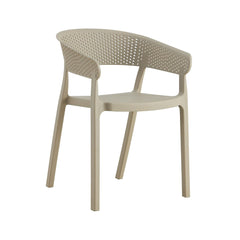 Scaun terasa/gradina taupe din polipropilena Mako HARO