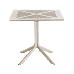 Masa terasa/gradina taupe din polipropilena, 80x80x74 cm, Toledo Bistro