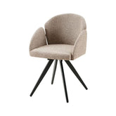 Hectarul - Pachet 3+1 Scaun dining rotativ bej Noran DC-53