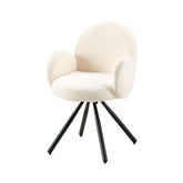 Hectarul - Pachet 3+1 Scaun rotativ crem Teddy DC-71