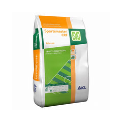 Îngrășământ gazon ICL Sportsmaster CRF Balanced 18-0-18 + 7CaO + 3MgO + Fe, sac 25 kg