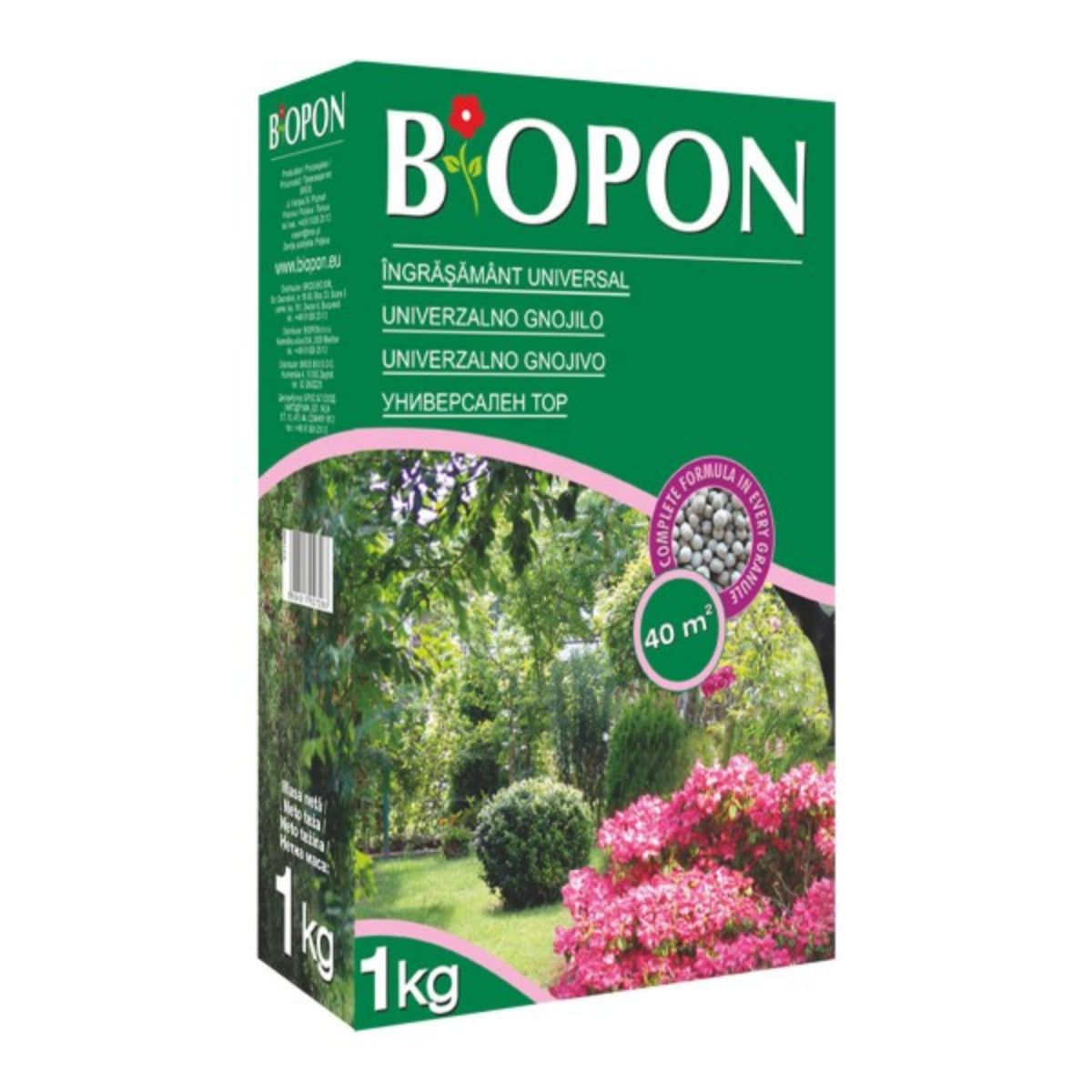 BIOPON Ingrasamant universal pentru gradina 1KG, 1, hectarul.ro