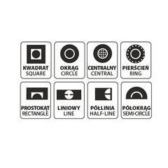 Aspersor static cu 8 functii DEDRA