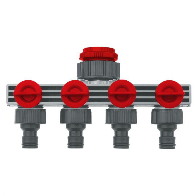 Conexiune cvadrupla pentru robinet 1/2"-3/4"-1" DEDRA, 1, hectarul.ro