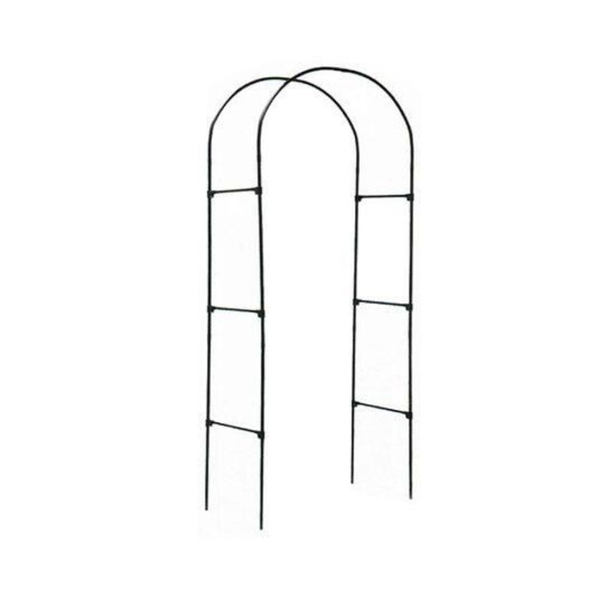 Arcada metalica, pergola, pentru gradina, 240x37x140x1.2 cm, 1, hectarul.ro