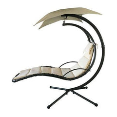 Balansoar tip fotoliu, crem, max 120 kg, 200x116x205 cm, Monaco