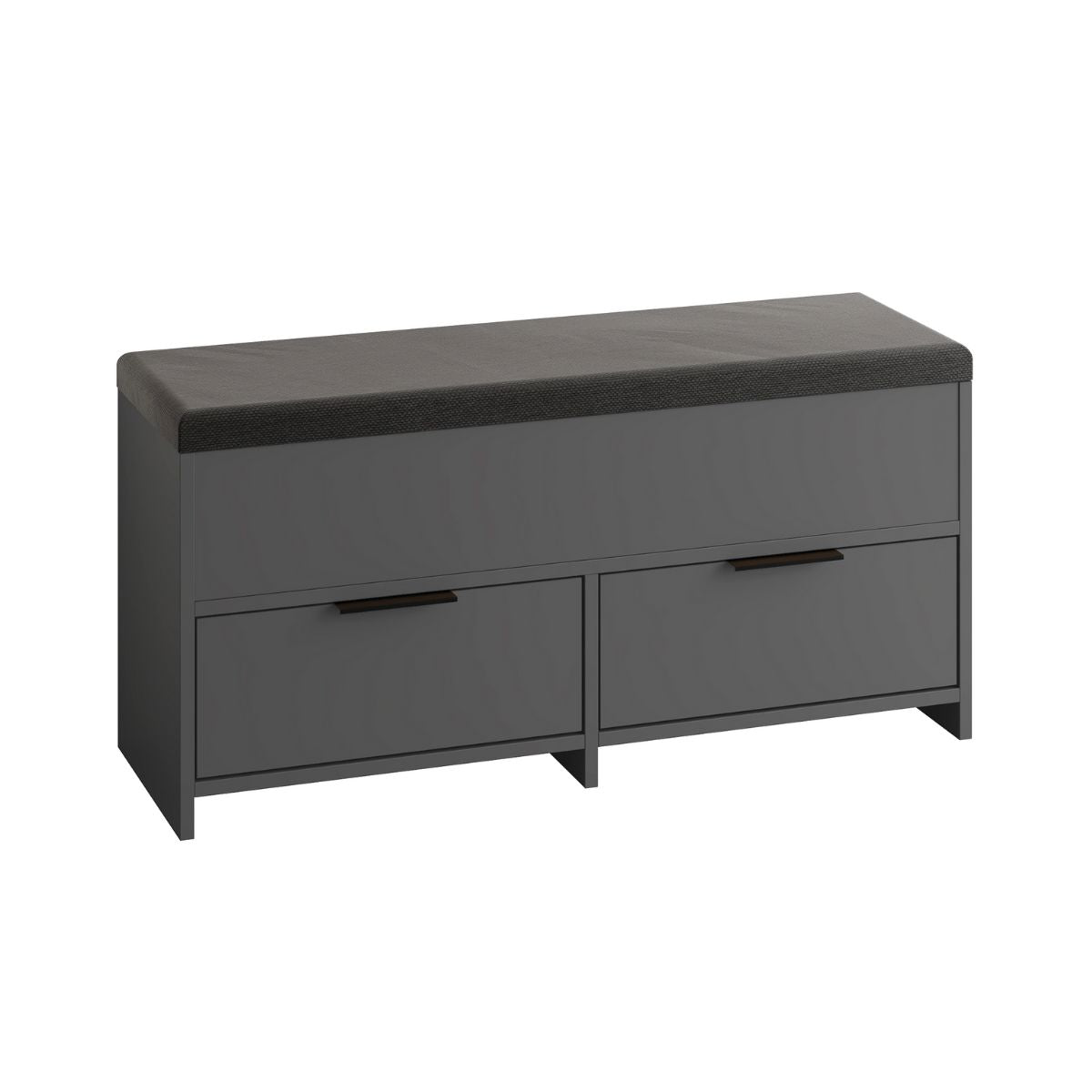 Bancheta gri antracit din PAL melaminat 106 cm Cove Decortie, 1, hectarul.ro