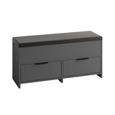 Hectarul - Bancheta gri antracit din PAL melaminat 106 cm Cove Decortie