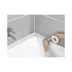 Banda izolatoare alba flexibila 3,2m x 22mm Wenko