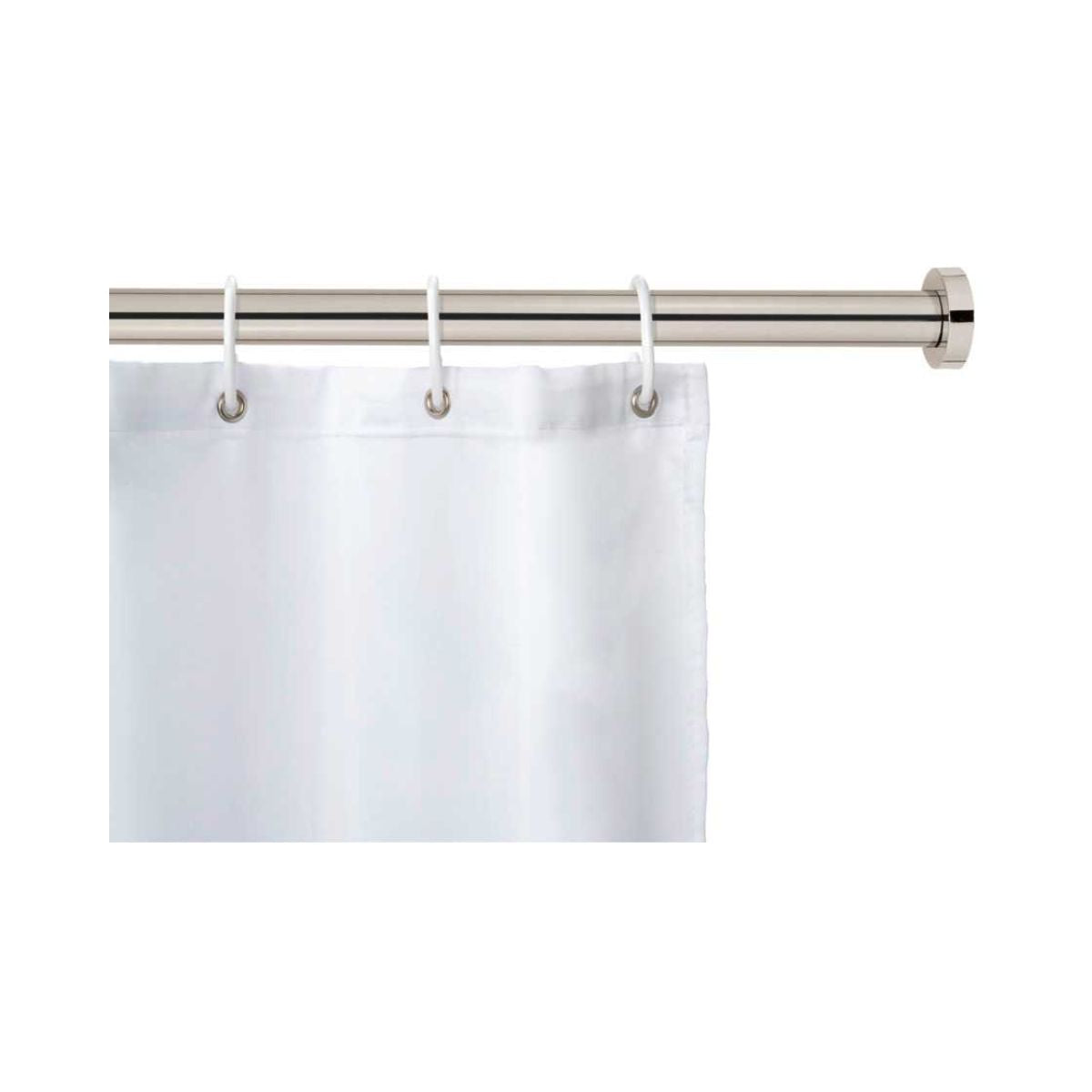 Bara telescopica dreapta pentru perdea dus 110-185 cm Luz Wenko, 1, hectarul.ro