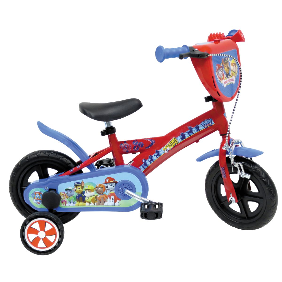 Bicicleta pentru copii cu roti ajutatoare 10'' PAW PATROL, 1, hectarul.ro