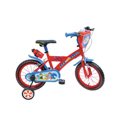 Bicicleta pentru copii cu roti ajutatoare 14'' PAW PATROL