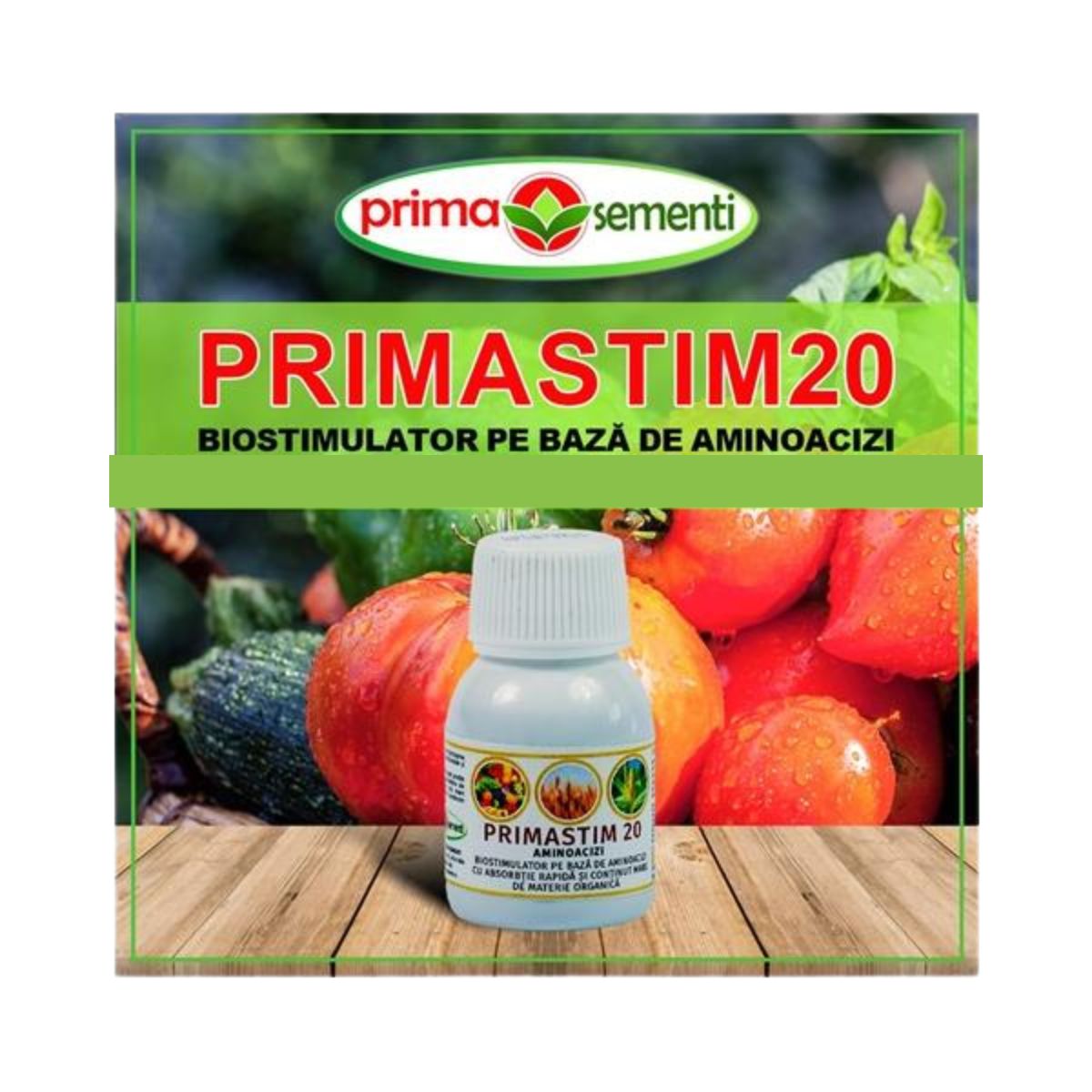 Biostimulator foliar, anti-stres, PRIMASTIM 20 - 50 ML, 1, hectarul.ro