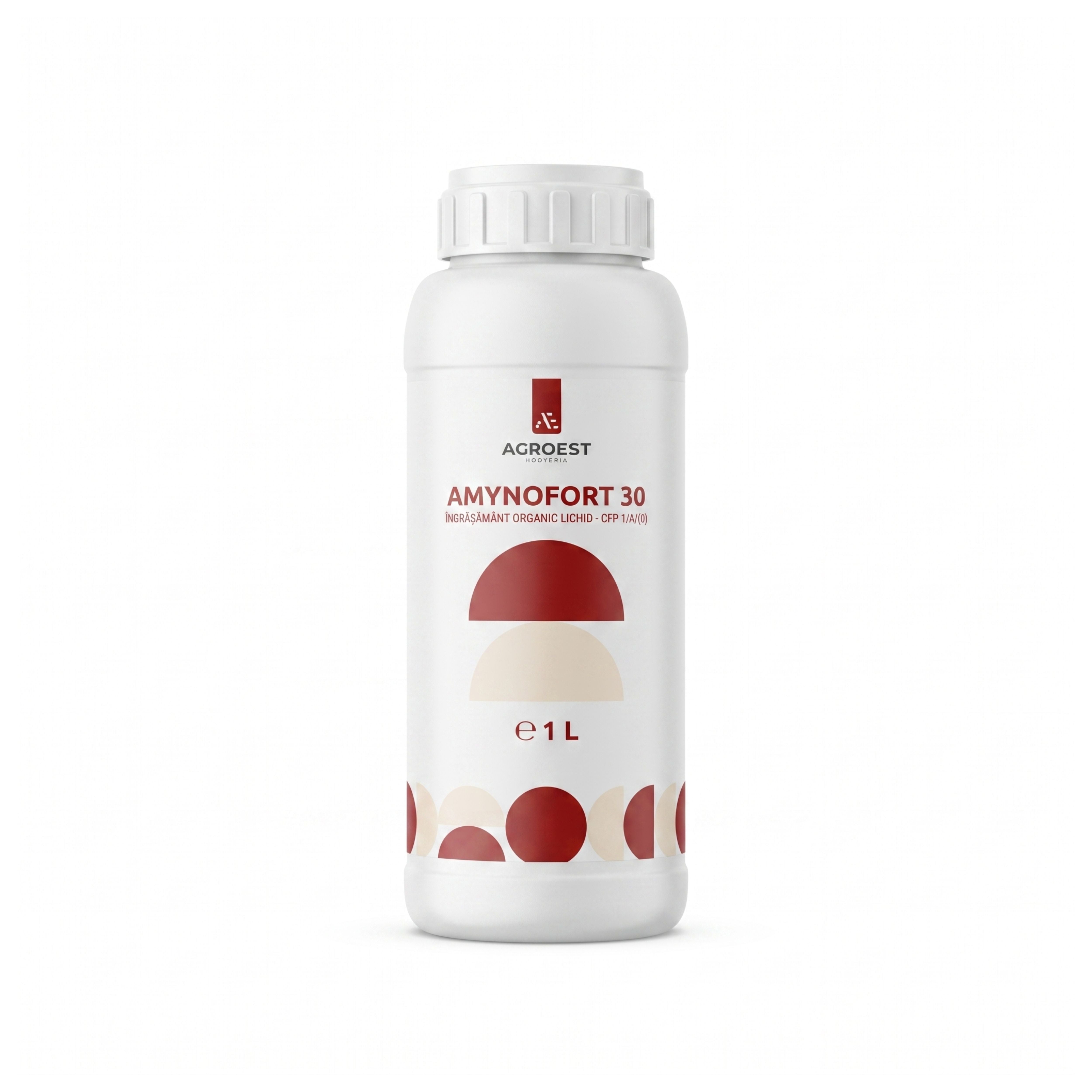 Biostimulator AMYNOFORT 30 1 L cu 30% aminoacizi liberi pentru creșterea plantelor și refacerea după stres, 1, hectarul.ro