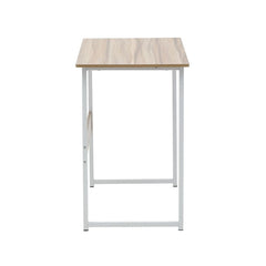 Birou maro / alb din lemn si metal 100x48x73 cm