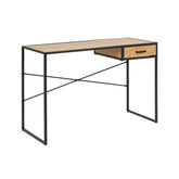 Hectarul - Birou maro din MDF 110 cm Seaford Actona