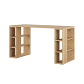 Hectarul - Birou maro din PAL melaminat 140 cm Colmar Decortie